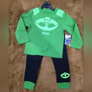 🆕️ P.J Mask, 3T, Gekko Pajama Set